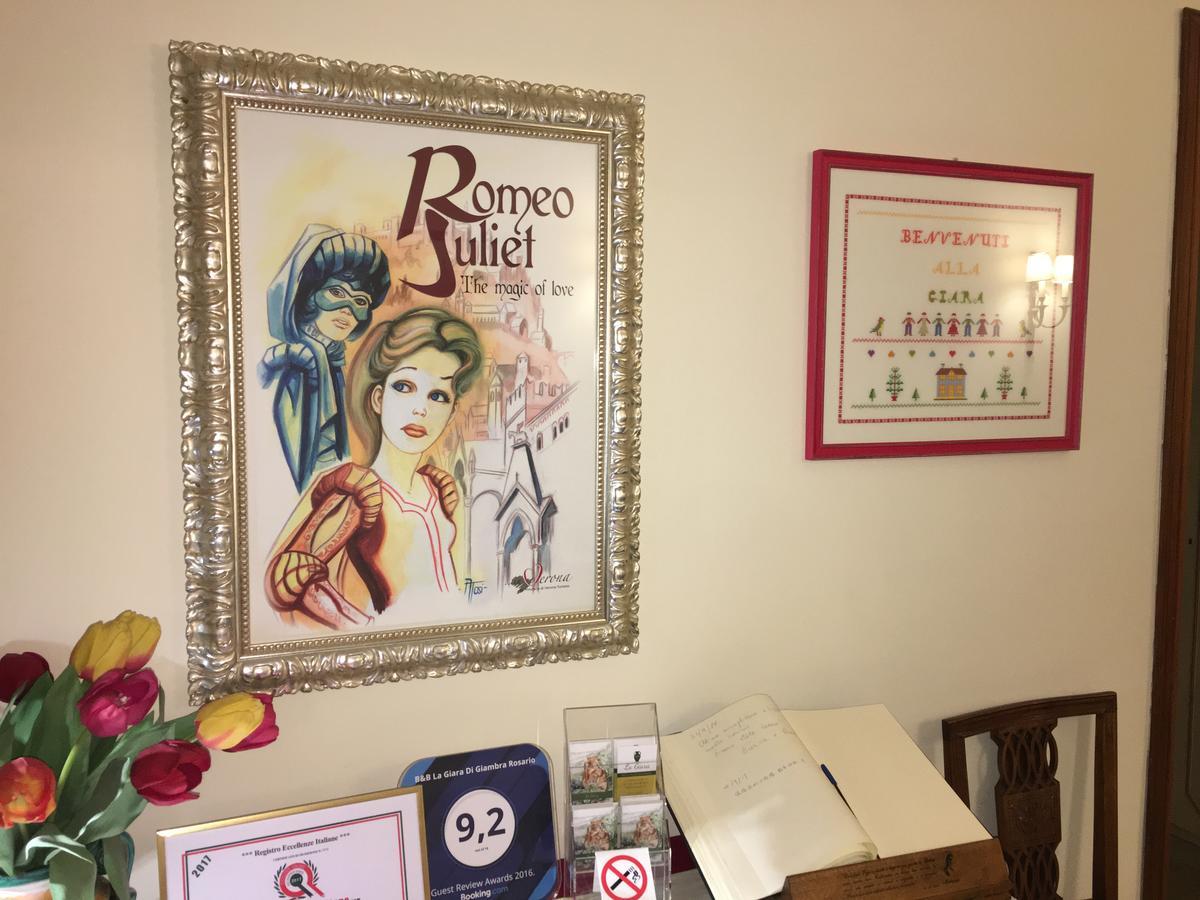 B&B La Giara Di Giambra Rosario เวโรนา ภายนอก รูปภาพ